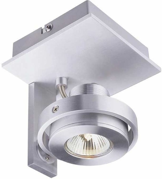 Artdelight - Spot Meist 1 lichts aluminium