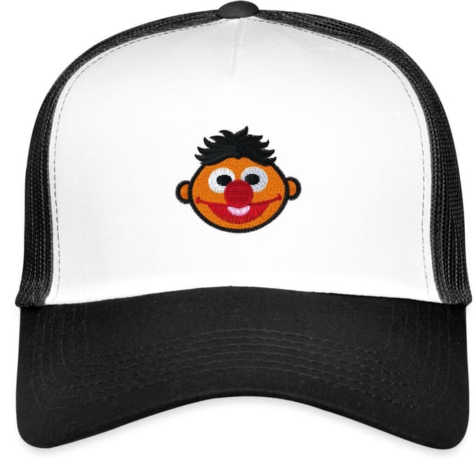 Sesame Street Ernie Borduurwerk Trucker Cap