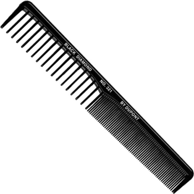 Denman Kam Black Diamond Vent Styler #321 Zwart 1St
