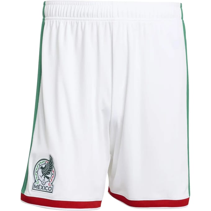 Adidas Mexico Korte Broeken Heren - Wit - Maat M - Poly Mesh