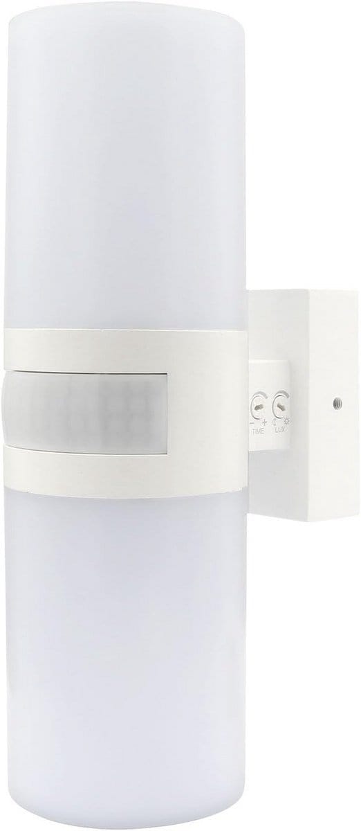 Krachtige LED Buitenlamp met Bewegingsmelder en Schemersensor - 20W, 1900 Lumen, IP65