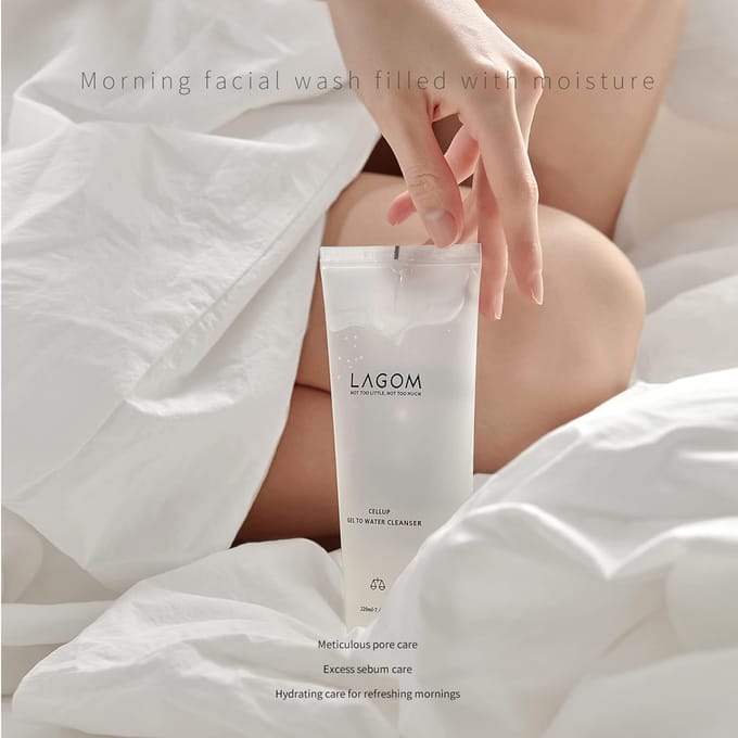 [LAGOM] Cellup Gel to Water Cleanser Duo Set 220ml*2EA white