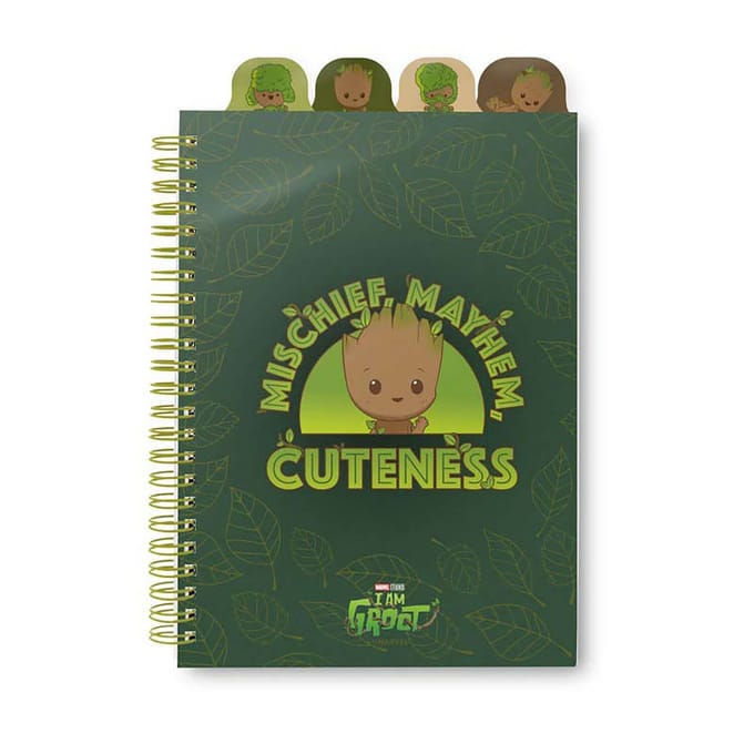 Grupo Erik Marvel Project Notebook Groot A5 Stationery