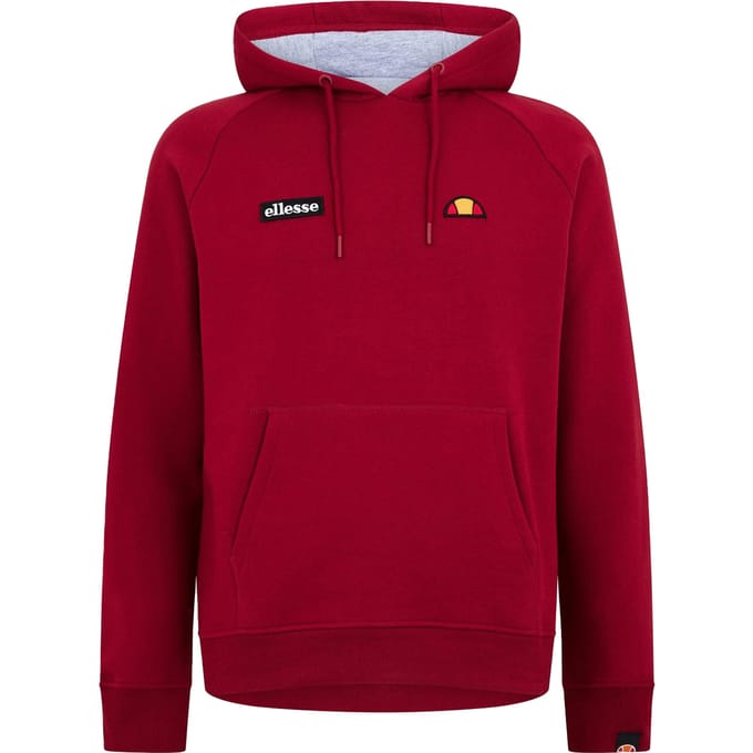 Ellesse Heren Regular Raglan Hoodie (Bourgondië)