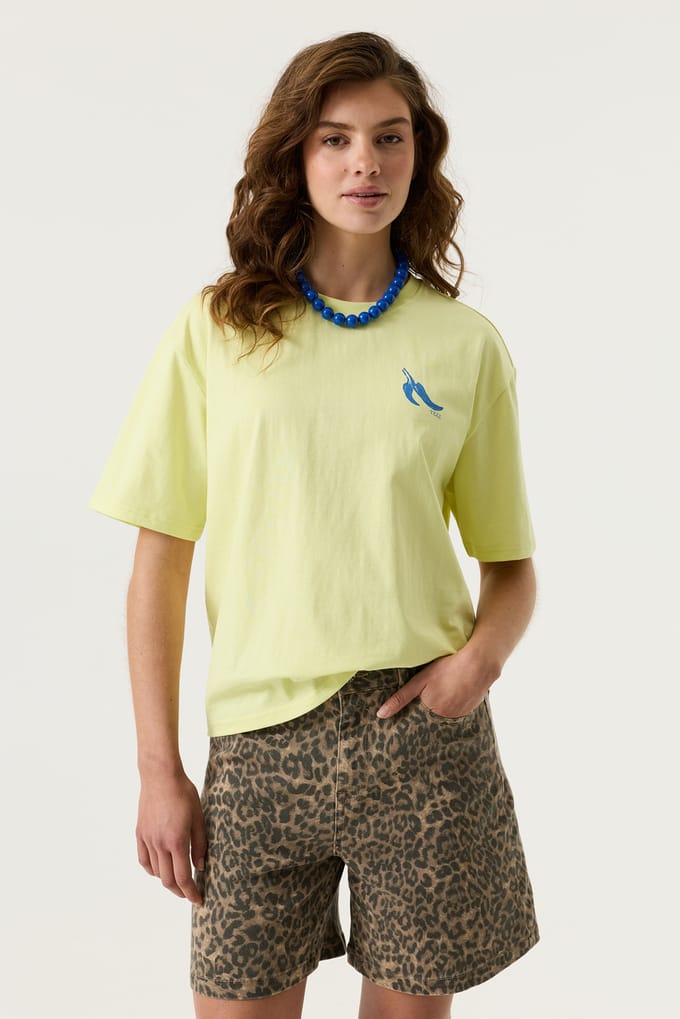 Yezz t-shirt lichtgroen