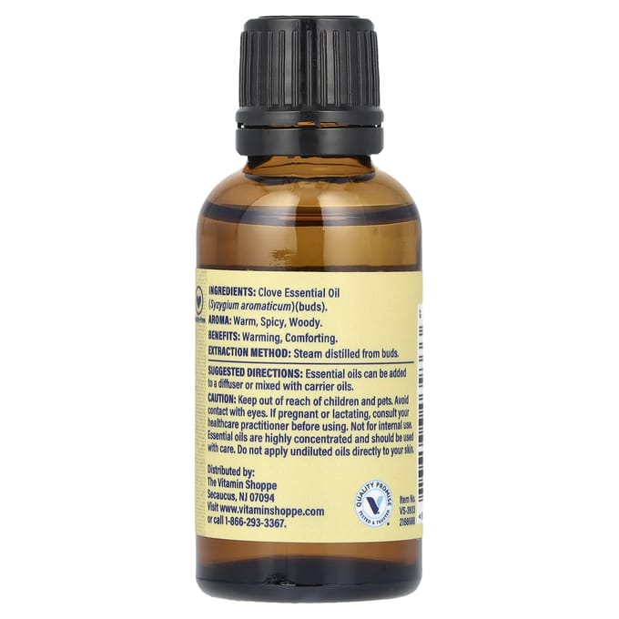 100% Pure Essentiële Olie, Kruidnagel, 30 ml (1 fl oz)