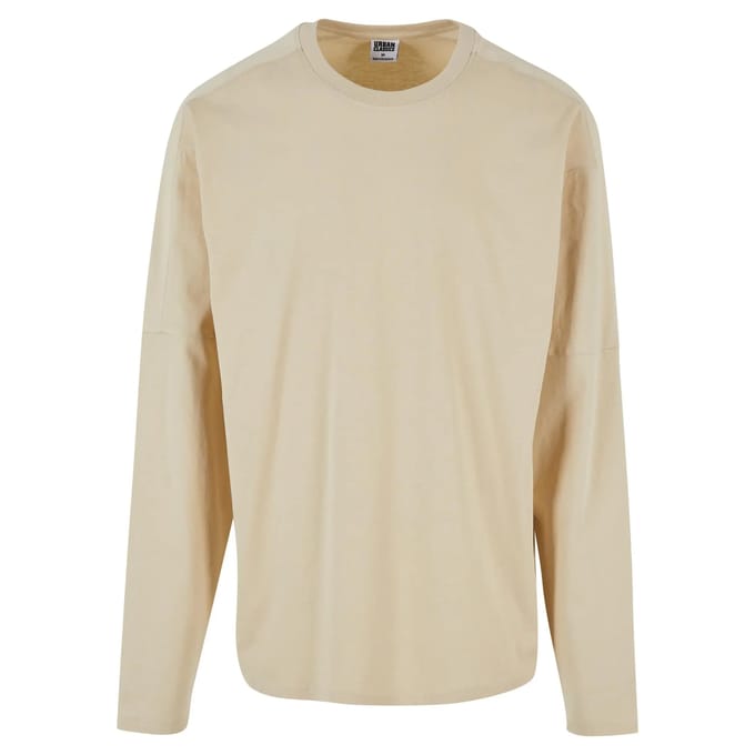 Urban Classics - Raglan Back Longsleeve shirt - XL - Beige
