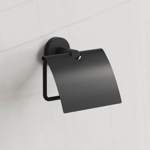 Kronenbach Lima 2.0 Black Paper Holder with Lid, right 29.200.100.0005
