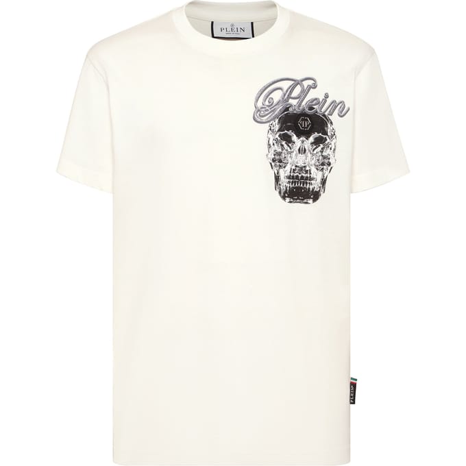 T-Shirt Ronde Hals Ss Skull