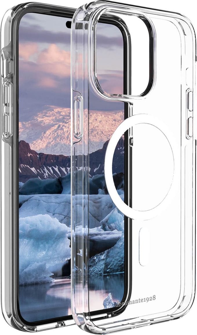 dbramante1928 Iceland Pro Backcover met magnetische ring iPhone 14 Pro Max hoesje - Transparant