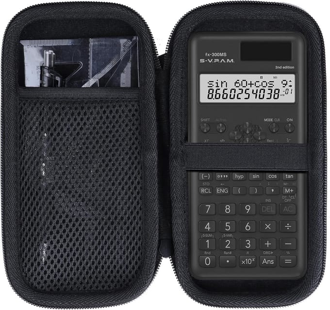 Hardcase Beschermhoes voor Wetenschappelijke Rekenmachine Casio modellen