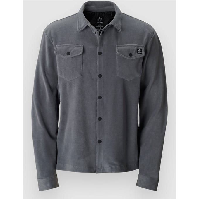 Jones Snowboards December Rec Fleece Jas grijs