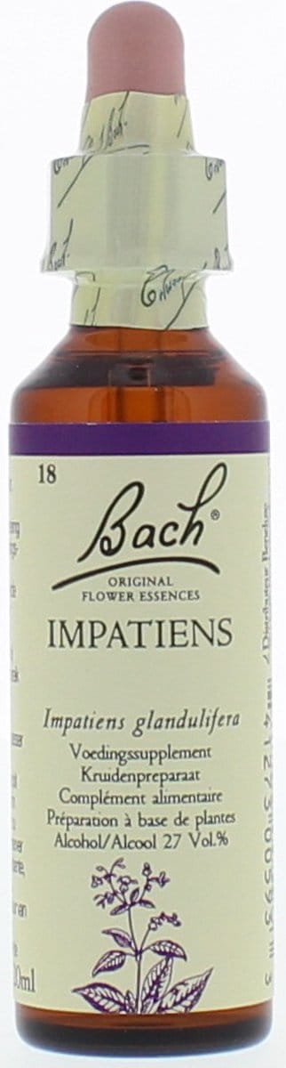 Bach Flower Impatiens Reuzenbalsem - 20 ml - Voedingssupplement