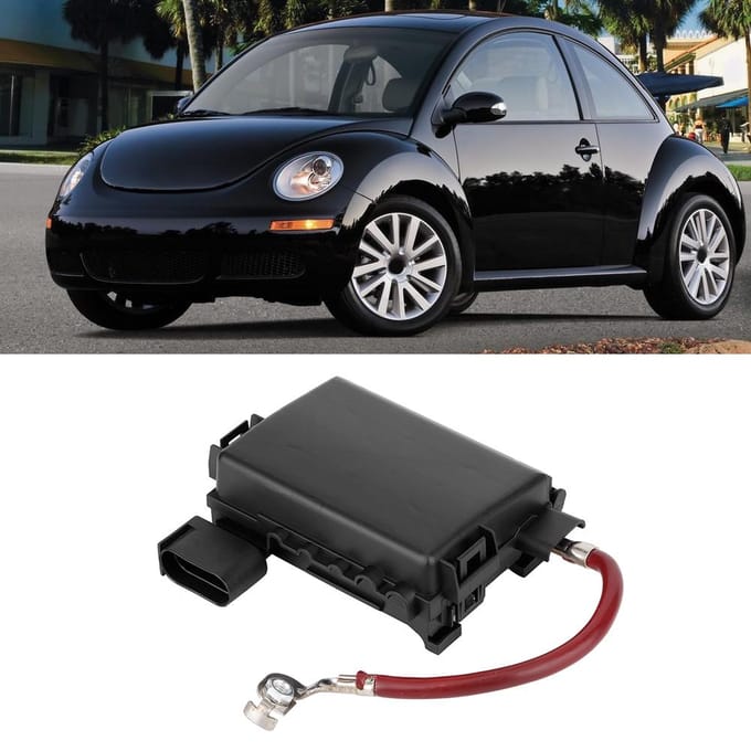 Auto Auto ABS Batterij Zekeringkast Houder Blok Set 1J0 937 Past voor Bora MK4 gray