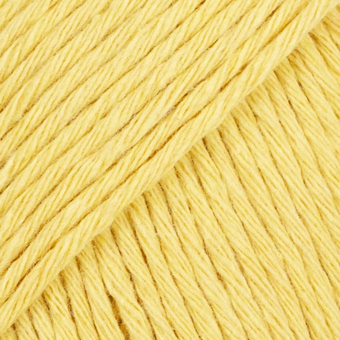 DROPS Cotton Light Uni Colour - 55 citroengeel - Katoen/Polyester Garen