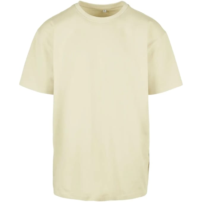 Build Your Brand - Heavy Oversized T-Shirt - Soft Yellow maat M