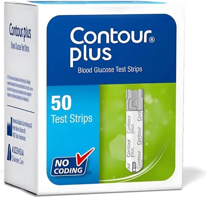 Contour Plus Teststrips 50 stuks