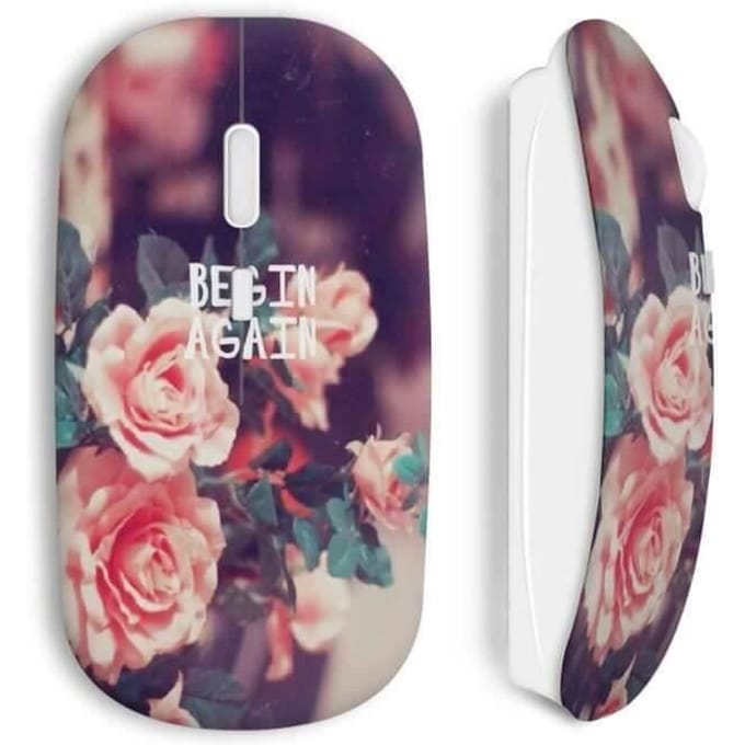 Souris Sans Fil Begin again roses