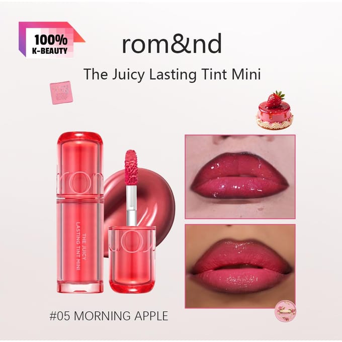 Rom&nd Romand THE JUICY LASTING TINT MINI 1g/0.04oz (13 kleuren)
