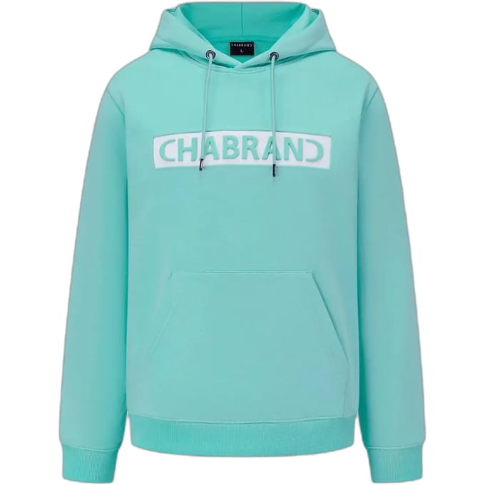 Hoody met ingekaderd logo Chabrand