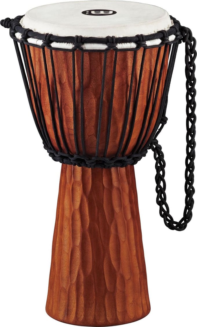 Meinl HDJ4S Headliner Rope Tuned Wood Djembe Nile Series djembé
