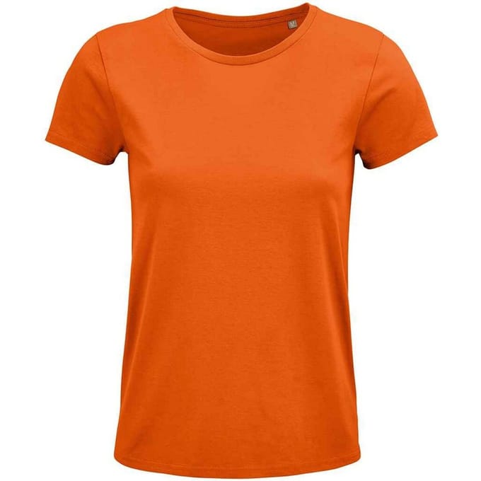 SOLS Dames/Dames Kruisvaarder T-Shirt (Oranje)