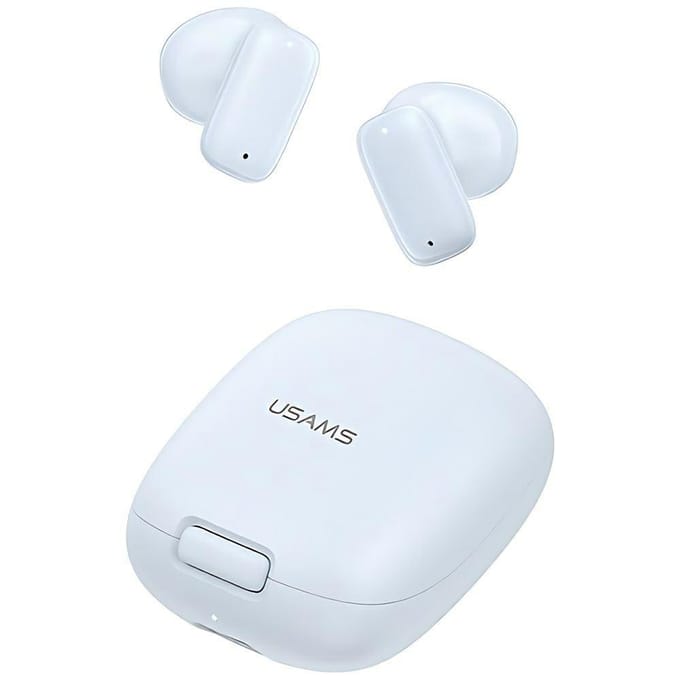 USAMS ID Series - Bluetooth Hoofdtelefoon - 5.3 - Draadloos - Niebieski