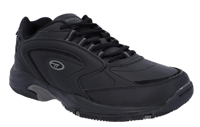 Hi-Tec Blast Lite Wide Polyurethaan Heren Zwarte Sneakers
