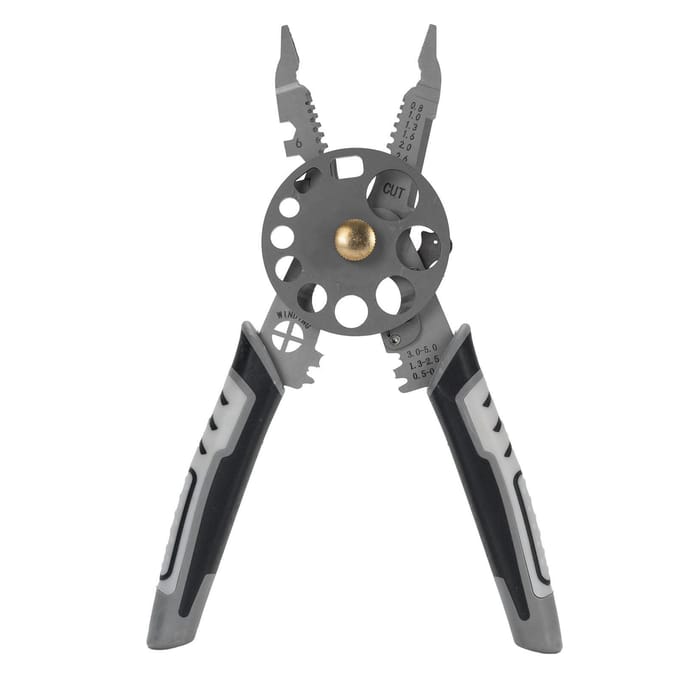 Striptang Ergonomisch Rubber Gecoat Handvat Professioneel Hoge Efficiëntie Multifunctionele Draad gray