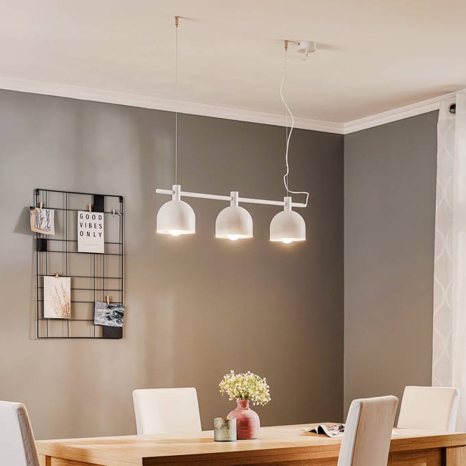 ALDEX Hanglamp 976, 3-lamps, wit