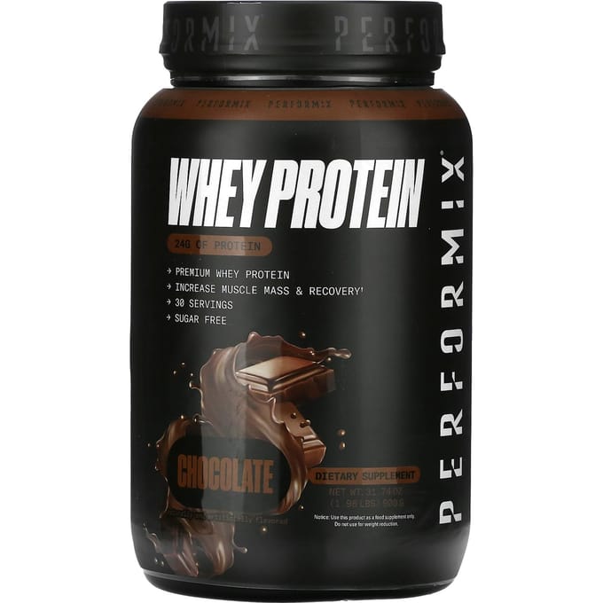 Performix, Wei-eiwit, Chocolade, 1,98 lbs (900 g)