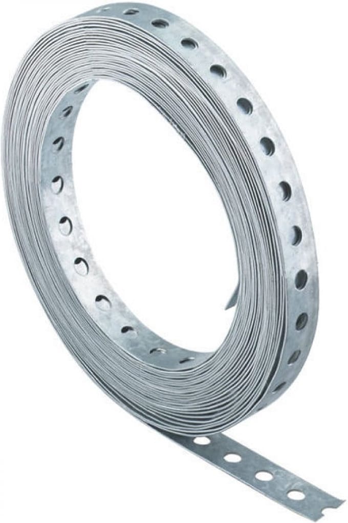 Montageband staal verzinkt Ø 6,5 x 17 mm - 10 mtr.
