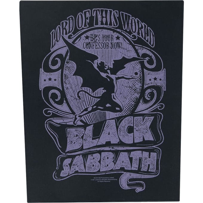 Black Sabbath Lord Of This World Unisex Embleem - Neutraal - Standard