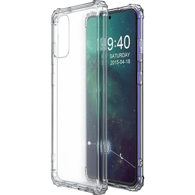 CaseBody Samsung Galaxy A42 ShockProof Hoesje Transparant