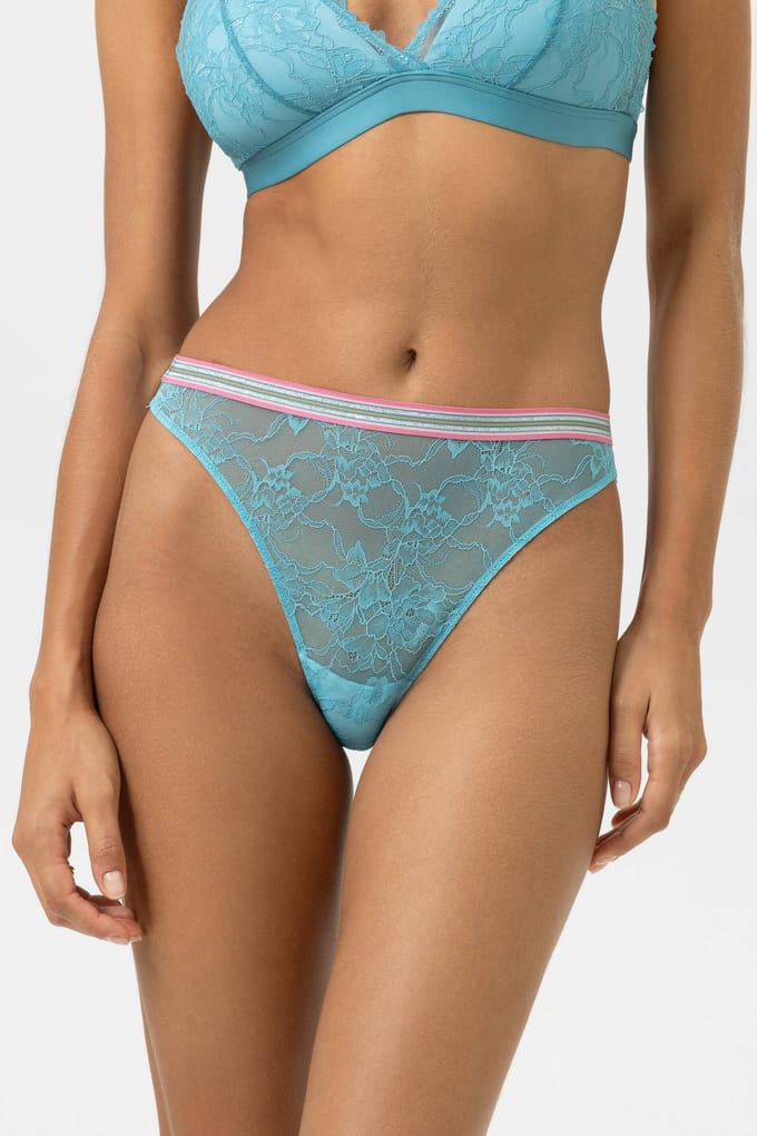 Mey Poetry Style String Teal Dream Blauw L
