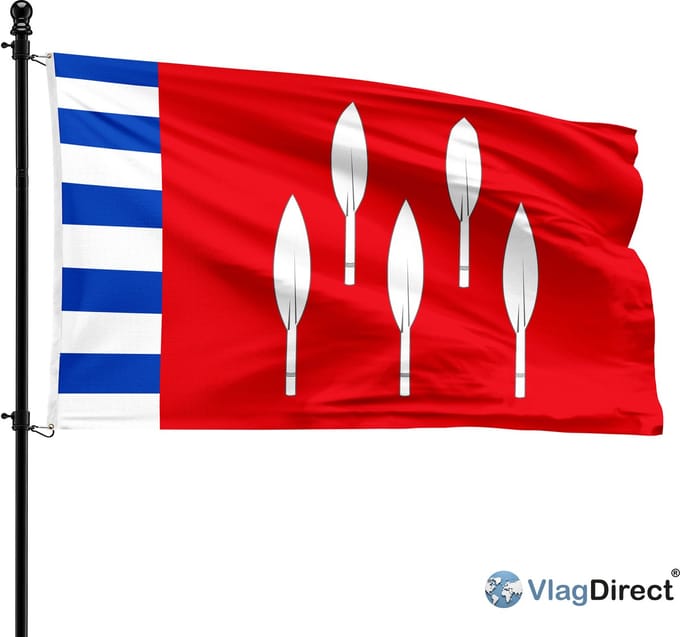 Gemeente Meix-devant-Virton vlag - 90 x 150 cm.