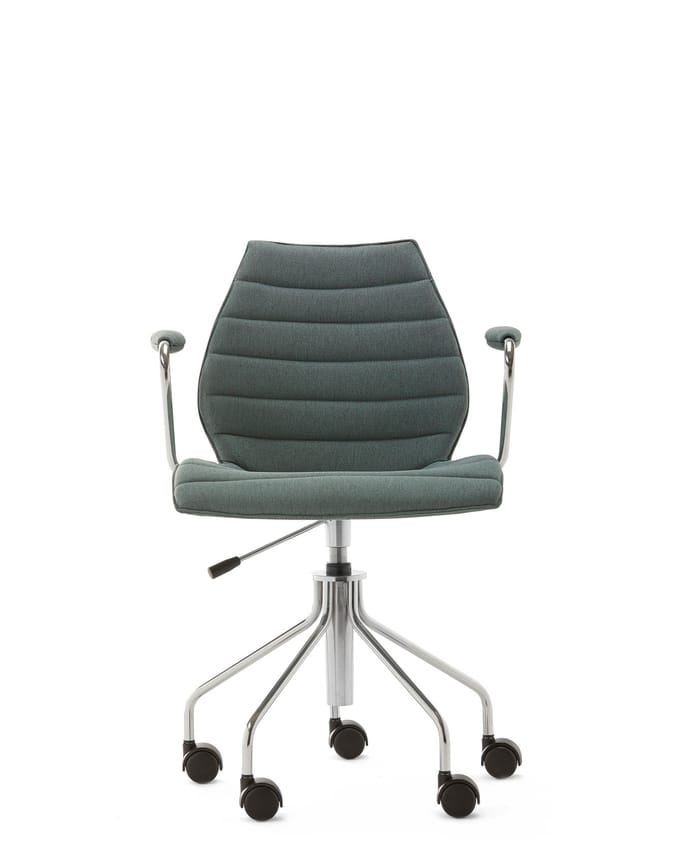 Kartell Maui Soft draaistoel - groen
