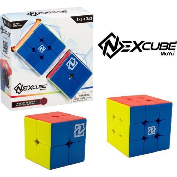 Nexcube Combo Pack 3x3 + 2x2 Stackable - Speed cube - Snelste speedcube op de markt!