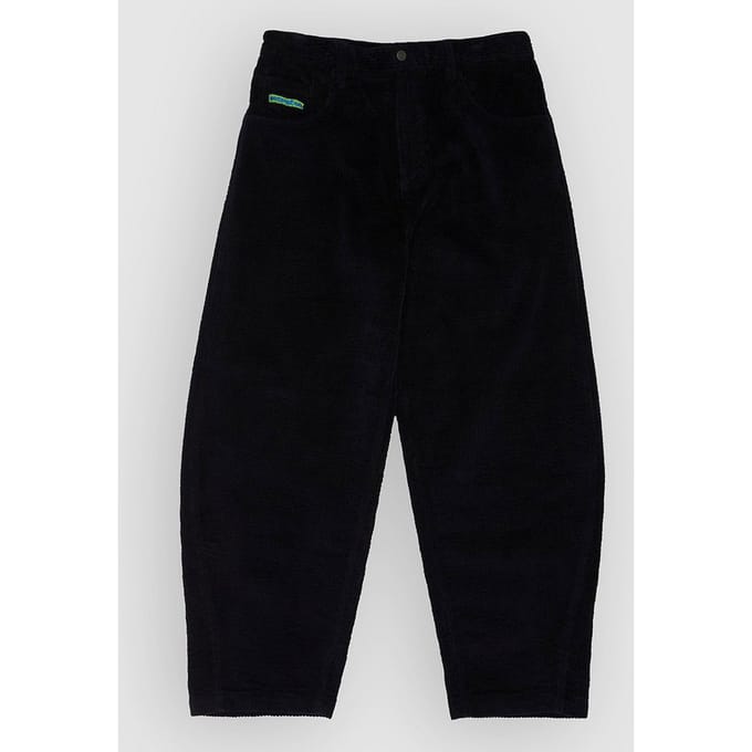 DC Barrel Cord Broek zwart