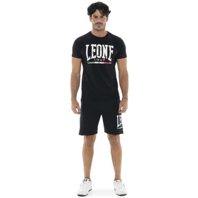 Setjes Leone 1947 Man Set T-Shirt + Bermuda Vintage Logo