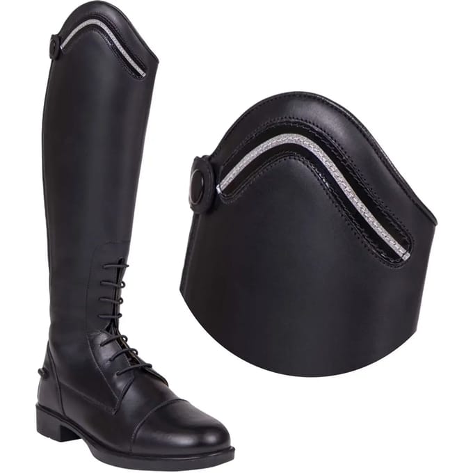 Paardrijlaarzen accessoires voor dames QHP Jaimy Shine