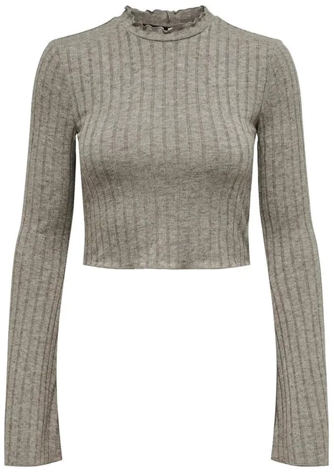 Only Tonja Top Met Lange Mouwen Beige XL Vrouw
