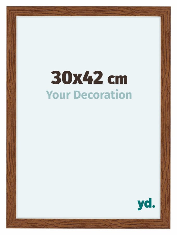 Your Decoration - Fotolijst 30x42 cm - MDF - Eiken Rustiek - Como