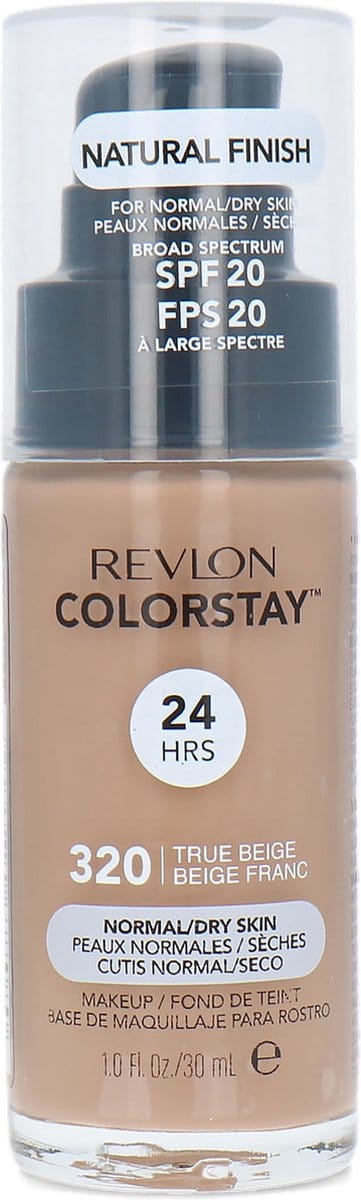 Revlon Colorstay Foundation With Pump Normal/Dry Skin - No. 320 True Beige