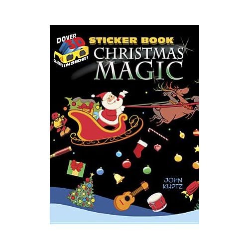 3-D Sticker Book--Christmas Magic - John Kurtz