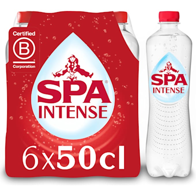 Intense bruisend mineraalwater