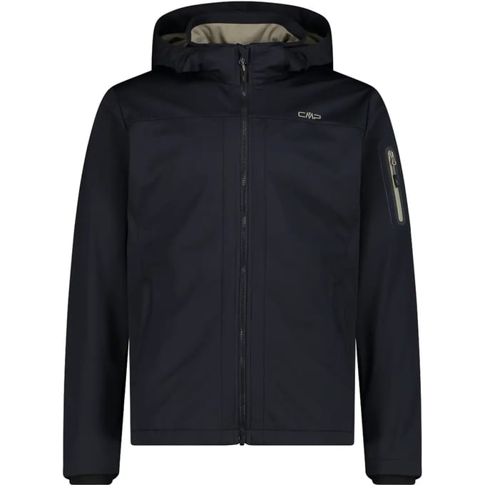 Cmp Zip Hood 39a5027 Softshelljack Blauw L Man