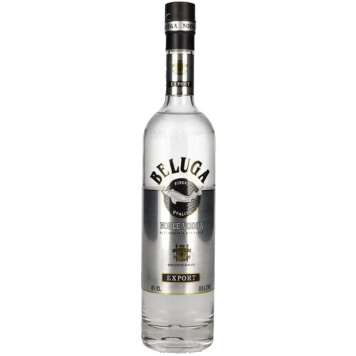 Beluga Wodka Beluga Noble Vodka EXPORT Montenegro 40% Vol. 0,5l