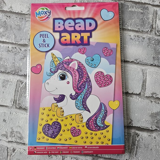 Creatief set met kralen van Unicorn Heart