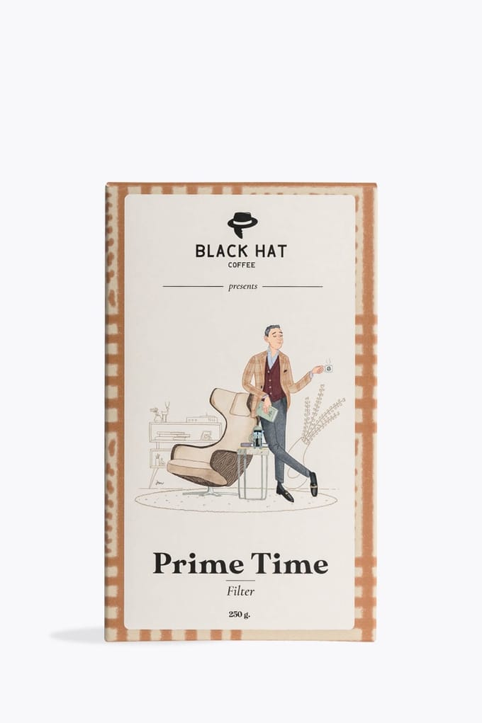 Black Hat Coffee Prime Time Filter 250g